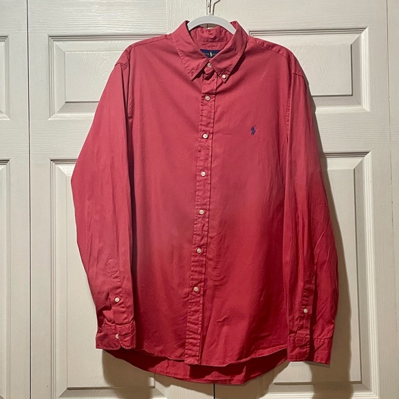 Ralph Lauren Classic Fit Mens Button Up Shirt Size XL - Picture 3 of 3